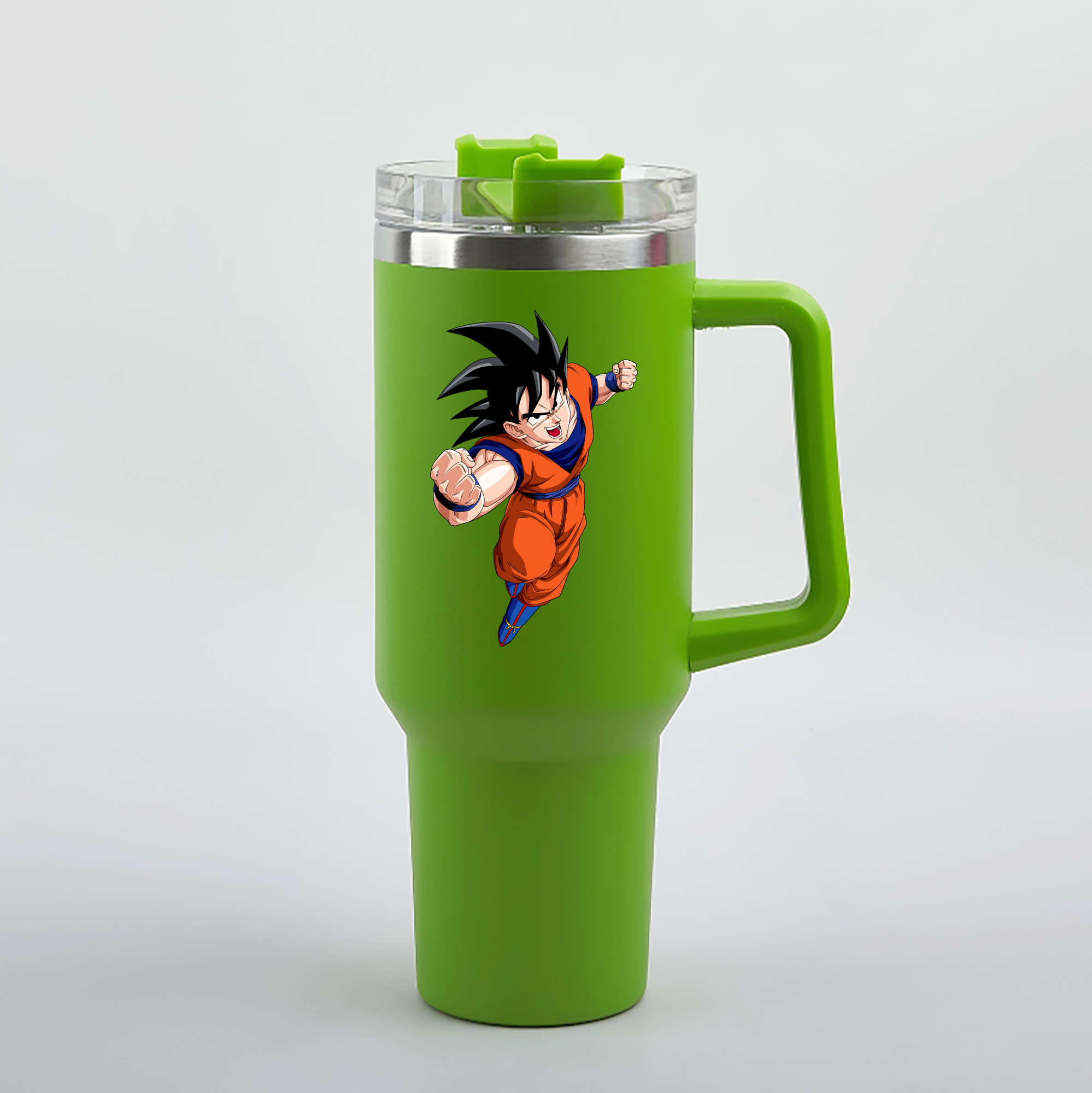（画像用） ドラゴンボール 孫悟空（そん ごくう）Son Goku カカロット DRAGON BALL Kakarotto 1200mL車用タンブラー（カラープリント）